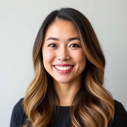 Professional headshot of Sarah Lee, the Digital Marketing Manager, smiling and looking approachable.
